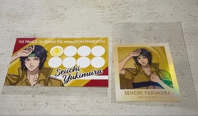 The Prince of Tennis Exhibition Aurora Sticker Bonus Shopping Card Yukimura