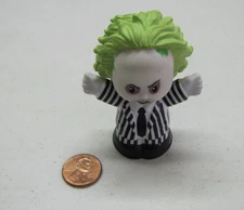 New Fisher Price Little People BEETLEJUICE Halloween Man Suit Green Hair Man