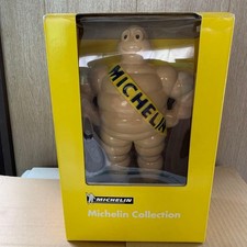 Bambola Michelin Man Standard Bibendum figurina vintage con scatola gialla dal Giappone
