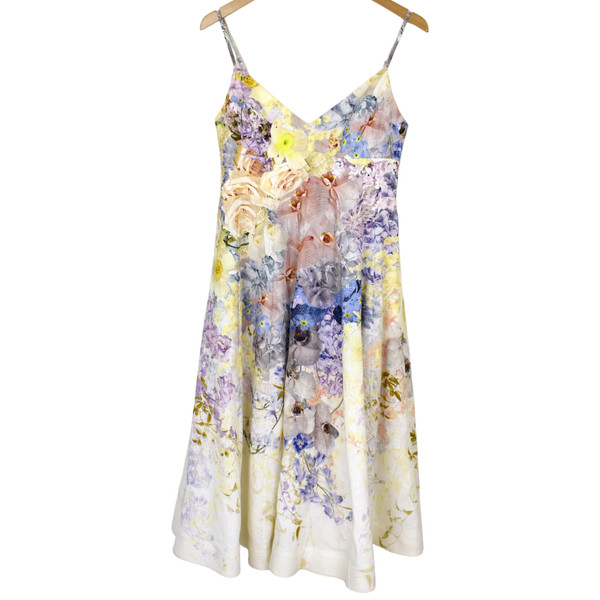 Zimmermann Citrus Garden Rhythmic Picnic Dress Size 2 / 12