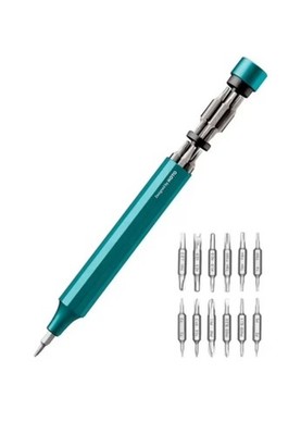 HOTO 24 in 1 Precision Screwdriver Set Magnetic Manual Mini Pocket Bit Tool T3