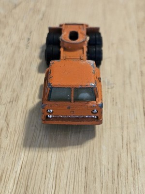 Yatming Vintage Orange Tractor Trailer Hong Kong Semi 80s Metallic Truck Only