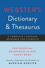Webster's Dictionary Thesaurus, Newest Edition