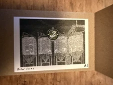 Ana Inciardi Mini Print - Brooklyn Brewery - Brew Tanks