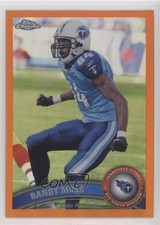 2011 Topps Chrome Retail Orange Refractor Randy Moss #101 HOF 1wv