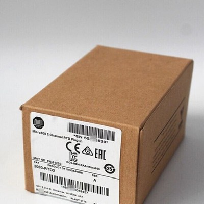 NEW AB 2080-RTD2 2-channel Resistance Thermometer Micro800 Plug-in Module