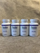 4 Bottles Biote Nutraceuticals DIM SGS - Hormone Detox (60 Capsules) Exp 03-2026
