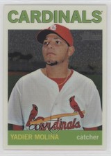 2013 Topps Heritage Chrome /999 Yadier Molina #HC4 yi5