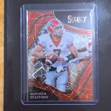Panini 2022 Select Draft Picks Prizm Field Level Matthew Stafford #150 Georgia …