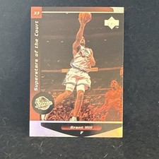 Upper Deck 1998-99 Ovation Superstars Grant Hill #C3 Detroit Pistons NBA Card