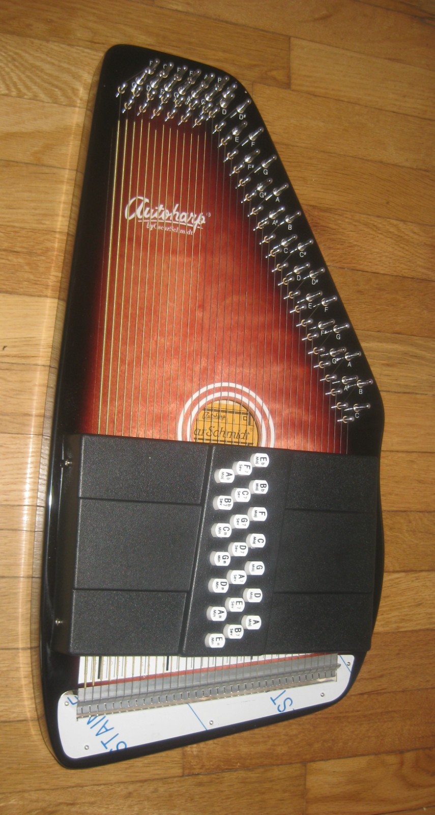 Oscar Schmidt Autoharp 21 Chord OS21C Open Box READY TO PLAY | eBay