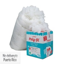 Poly-Fil Polyester Fiberfill Stuffing, 10lb Box, Bulk, by Fairfield