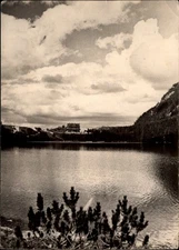 RPPC Morskie Oko Tatra Mountains Poland vintage real photo postcard z822