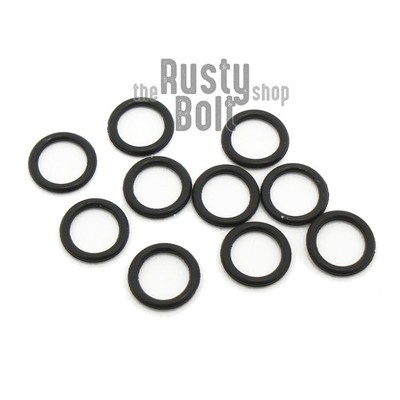 O-rings Nitrile Rubber - 7mm OD, 5mm ID, 1mm Thickness - Black, Seal, Gasket