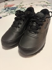 Reebok Men's Black Low Top Lace-Up Athletic Sneakers EU 40 UK 6.5