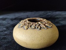 Clay Art Pottery Vase Handmade Flowers Floral decorations