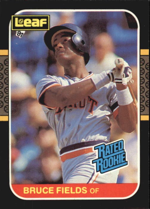 1987 Leaf/Donruss #47 Bruce Fields RR - BB