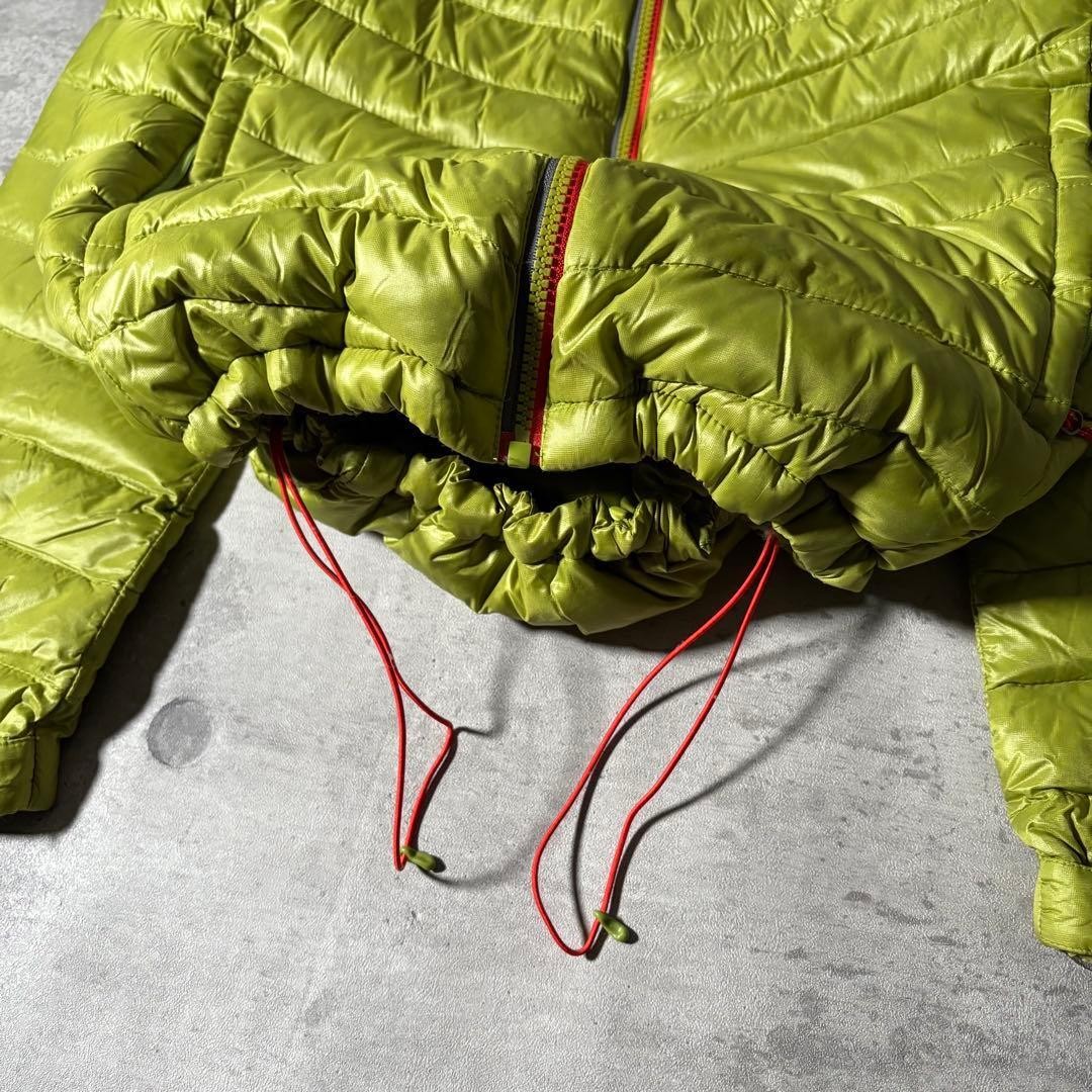MILLET down jacket with drawcord fluorescent lime… - image 6