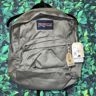 Jansport Superbreak Grey Backpack With Defects