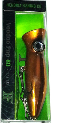 HendrixFishing Voodoo Pop 80 Topwater (Gold)