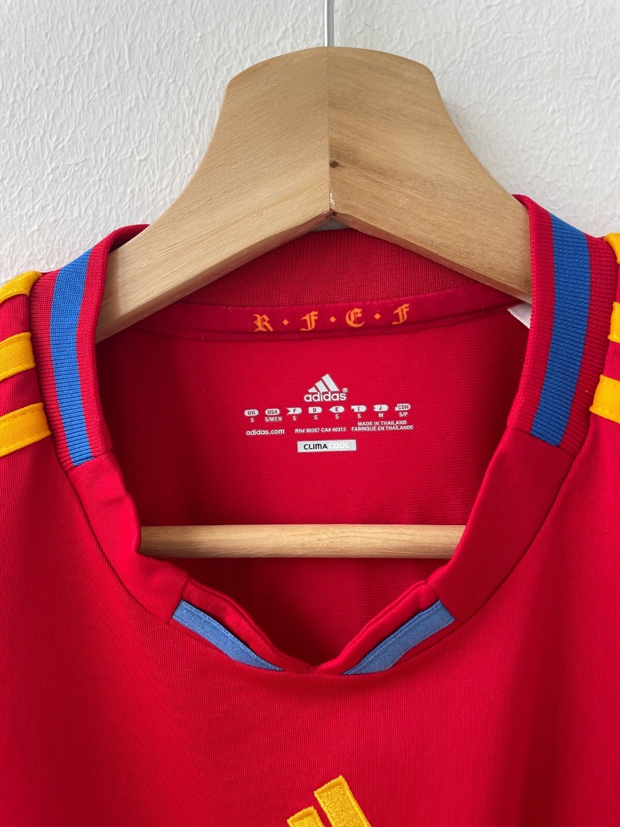 SPAIN NATIONAL TEAM 2010 HOME FOOTBALL SHIRT SOCCER JERSEY