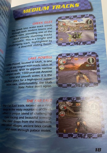 Hydro Thunder Nintendo 64 N64 Original Game with Manual | 2000 Tested & Cleaned - Picture 15 of 23