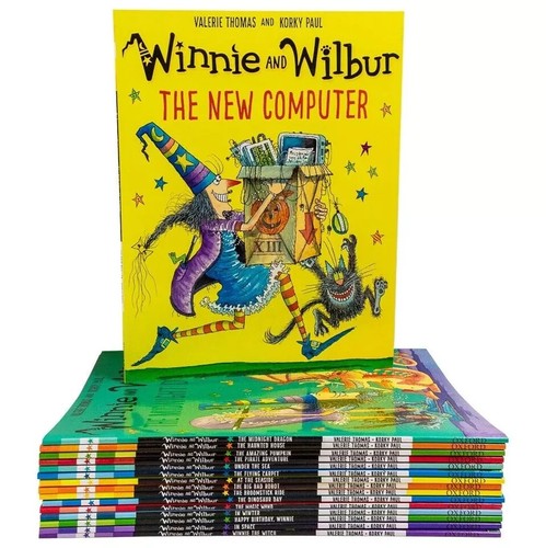 Winnie and Wilbur Series Collection 16 Books Bag Set by Valerie Thomas Bromstick - Picture 4 of 4
