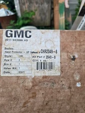 promaxx 2011 gmc Sierra hd chrome bug deflector