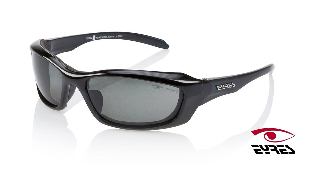 Eyres RAZOR Edge Safety Sunglasses 702WF-C1-PGAF Crystal Black