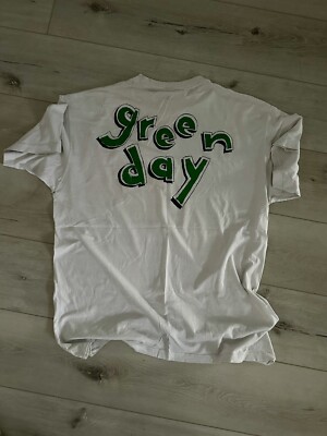 超希少 Green Day 1994年ヴィンテージ Dookie Tシャツ XL Vintage 1994 Green Day Dookie Tour Shirt Reprint Shirt