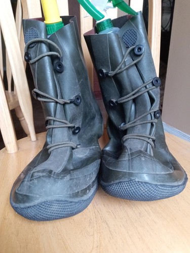 Acton Chemical Warfare Overboots, Size 12