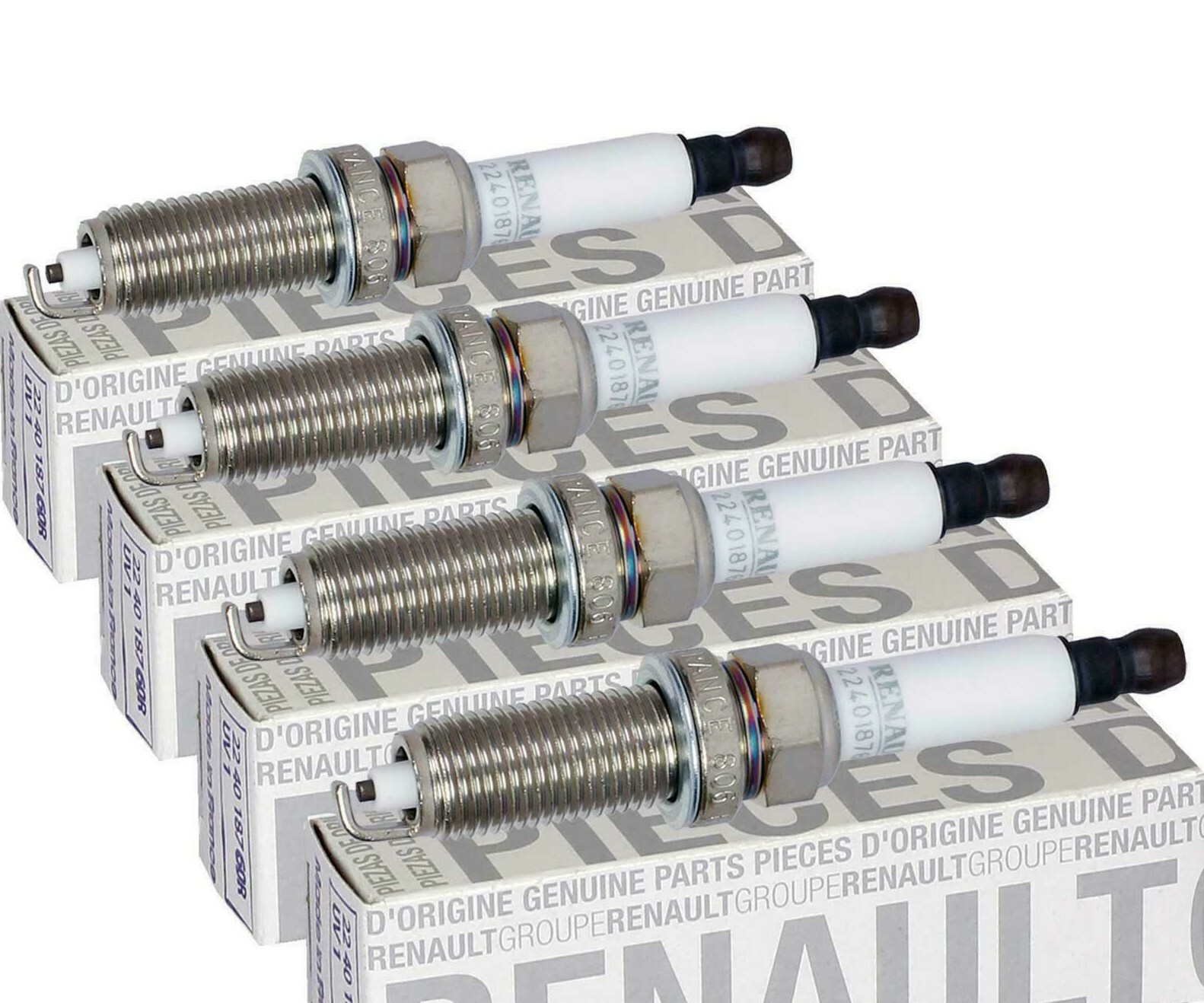 Bougies de préchauffage origine 224018760R haute performance pour Peugeot