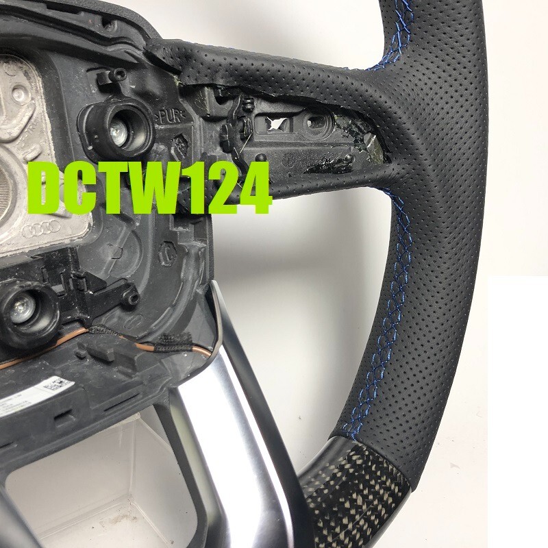 Carbon steering wheel Lamborghini URUS 18~ Color Ring stitching exchange BLUE