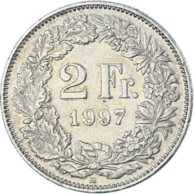 1329608] Coin, Switzerland, 2 Francs, 1997 | eBay
