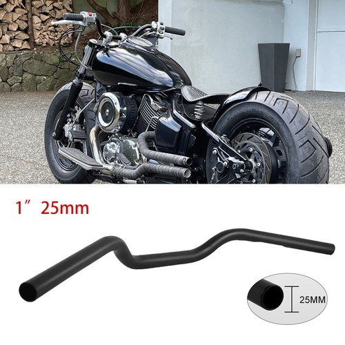 1" 25MM Black Motorcycle Drag Handlebars for Yamaha V-Star XVS 1100 1300 65
