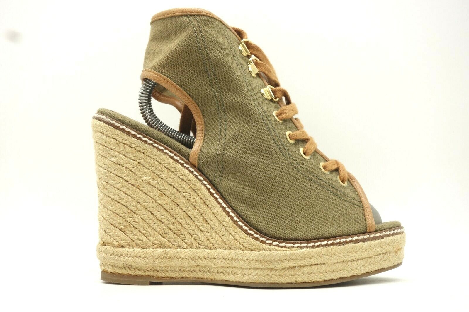 olive green espadrilles