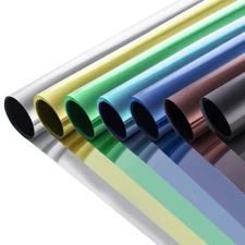 1 2 Roll One Way Mirror Privacy Window Film Static Cling Heat UV Reflective Tint