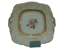 PARAGON REGENCY KUCHENTELLER ROSE VERZIERT 30er JAHRE