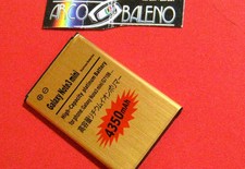 BATTERIA ORO 4350Mah SAMSUNG GALAXY NOTE 3 NEO GT N7505 POTENZIATA EB-BN750BBE