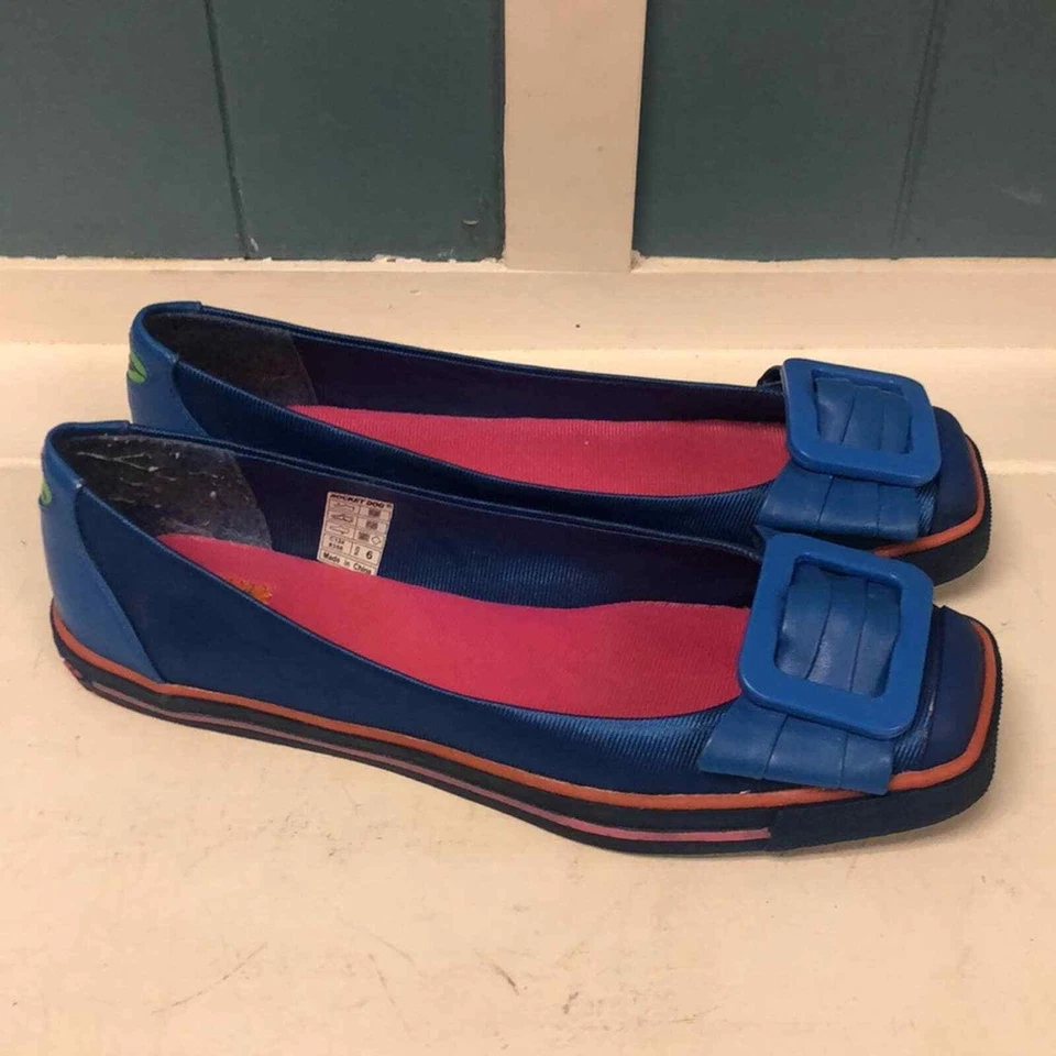 RocketDog Paris Brights Zapatos planos elecblu azul jersey Mujer’s Talla 6M Foto 4 de 4
