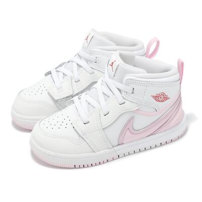 Nike ジョーダン1 MID RM イージーオン TD 新品 ピンク 16cm Nike Jordan 1 Mid RM Easyon TD White Pink Foam Toddler