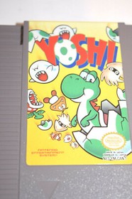 Yoshi Nintendo NES Game Manual Included - Tested Working - Vintage Video Games