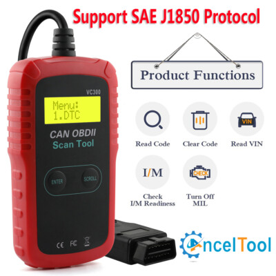 Check Engine DTC OBD2 Diagnostic Tool Automotive Code Reader Car ODB2 Scanner 