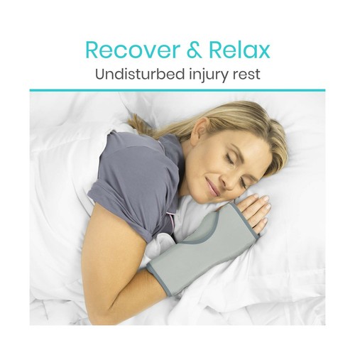 Vive Night Wrist Splint Braces Left Right Hands Pain Relief Sleep Support Wrap - Picture 8 of 9