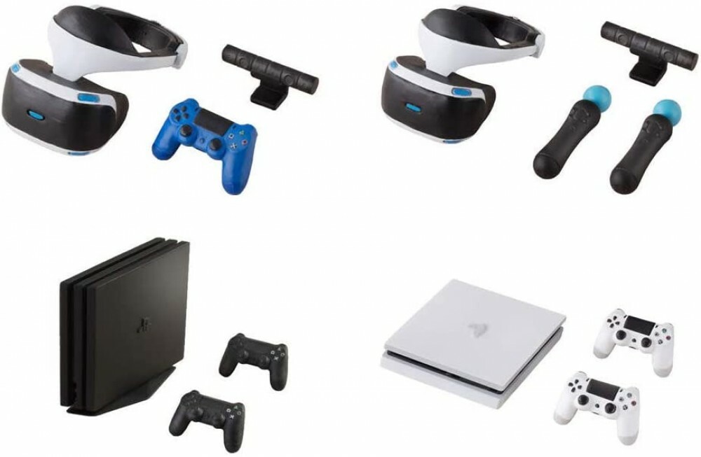 Bandai Gashapon Collection Ps4 Playstation Vr 4 Pcs Full Set Capsule Toys For Sale Online Ebay