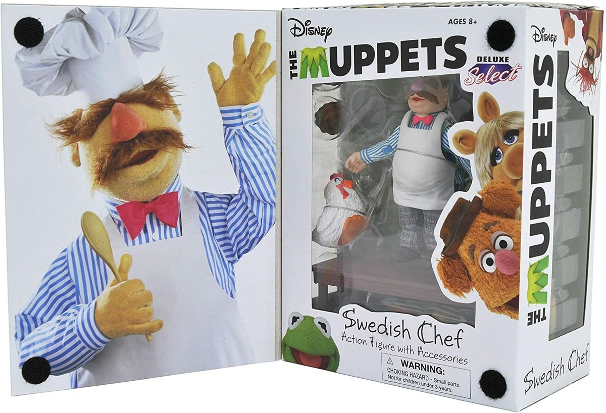 【未開封】Disney Muppets スウェディッシュシェフ プレイセット Palisades Muppets Swedish Kitchen Playset w/ Swedish Chef | eBay