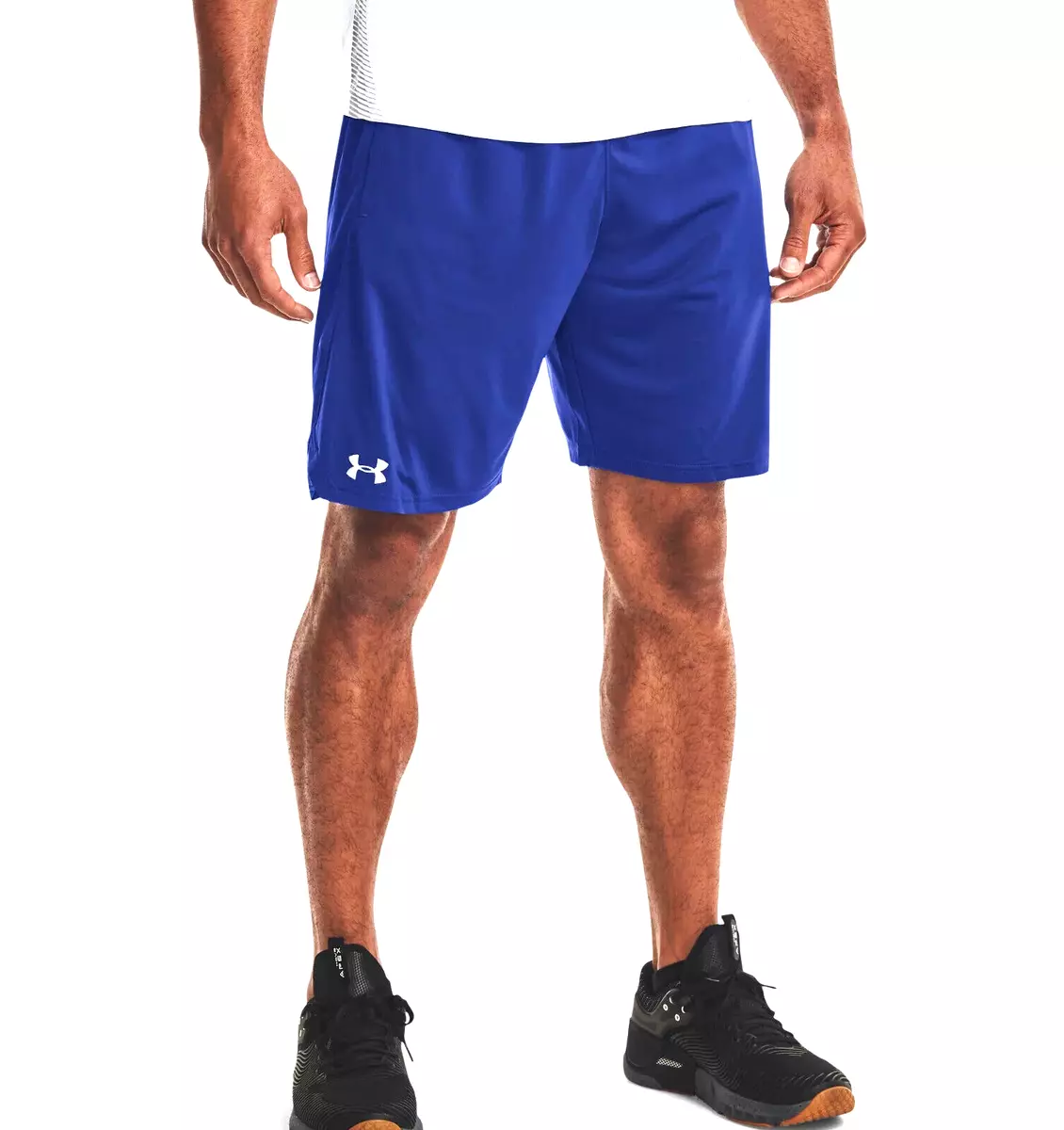 Under Armour Elevated Woven 2.0 Shorts Fitted Small Blue #1362289