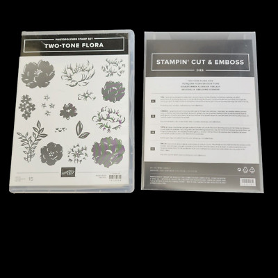 Stampin Up! Two Tone Flora Stamps + Dies SH | eBay