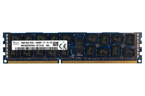 HMT42GR7BFR4A-PB HYNIX DDR3 16GB 2RX4 PC3L-12800 1600MHZ RDIMM - Photo 2/7