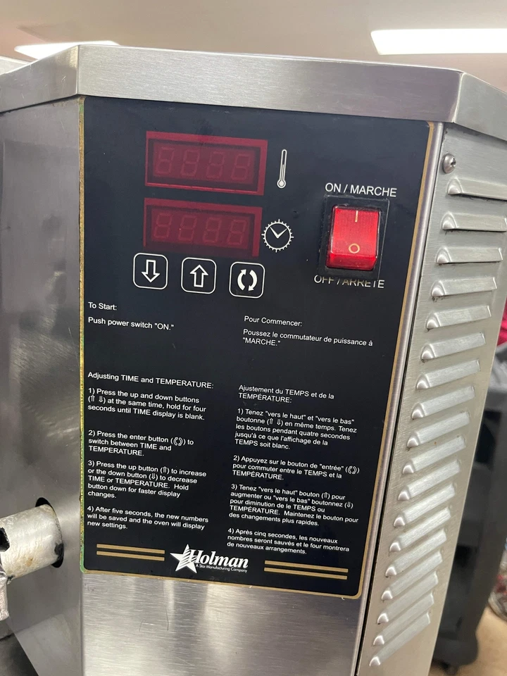 Horno eléctrico para pizza Star UM1833A Ultra-Max con transportador de impacto usado 208 V Foto 3 de 4